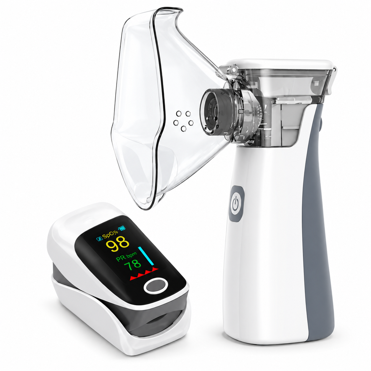 💨 AirMist™ – Portable Nebuliser + FREE Oximeter