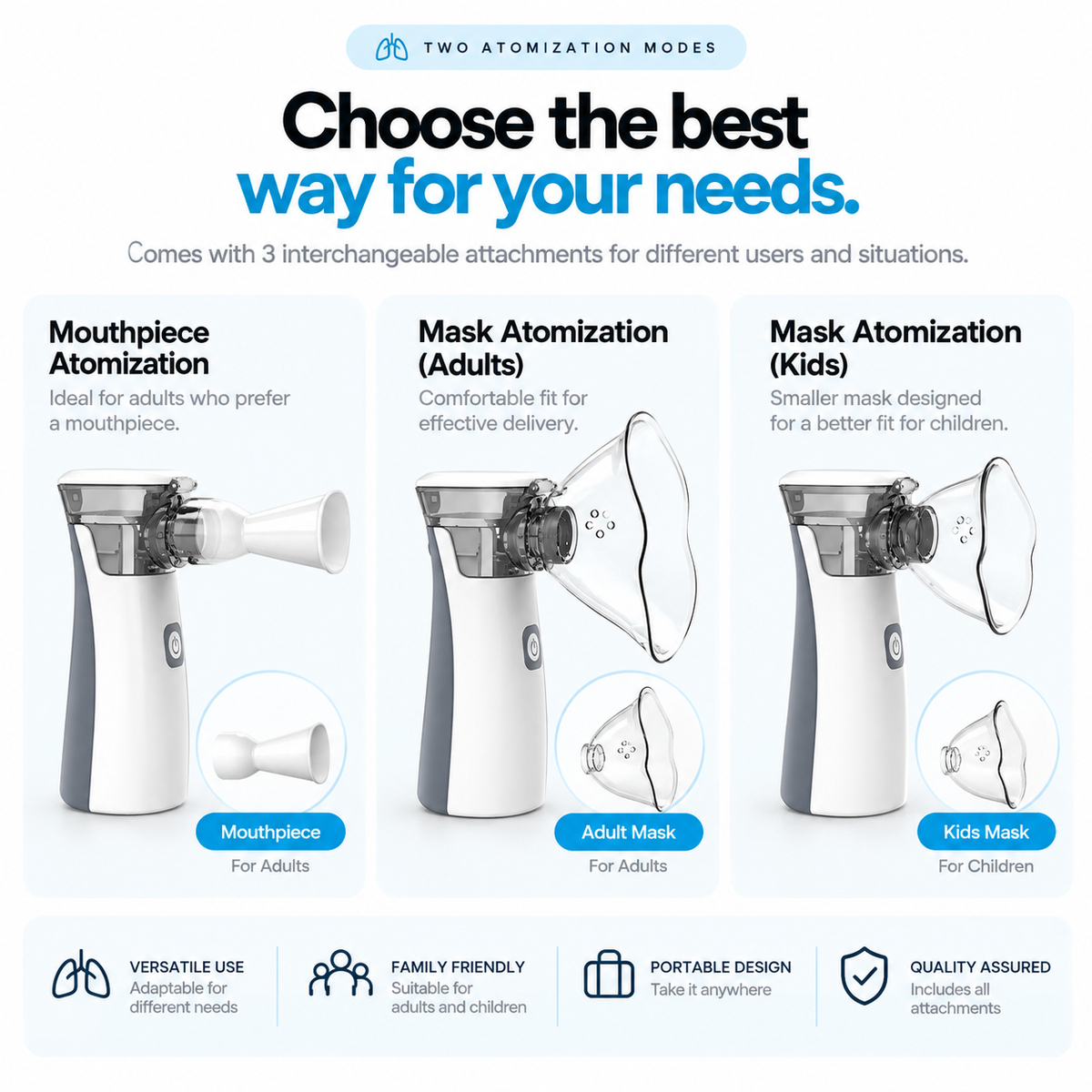 💨 AirMist™ – Portable Nebuliser + FREE Oximeter