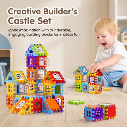 Creative Interlocking Building Blocks Set for Kids