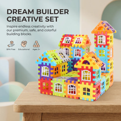 Creative Interlocking Building Blocks Set for Kids
